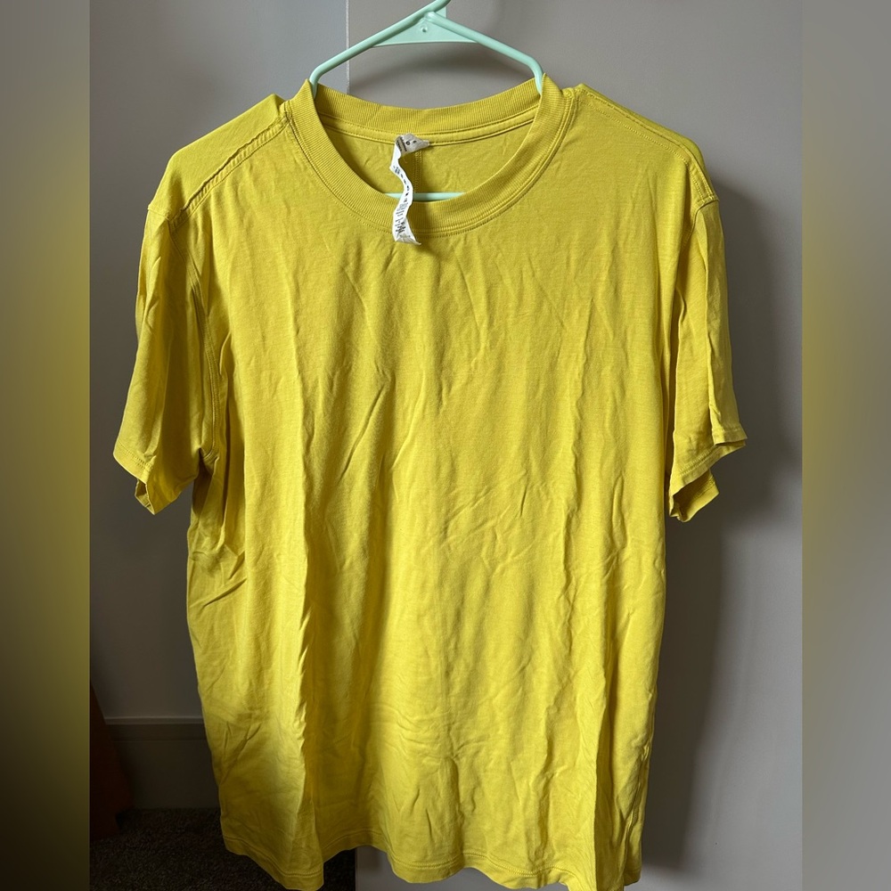 Lululemon Athletica Yellow Oversized Love Crew Tee